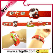 Customized pretty pvc child wrist band